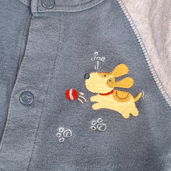 carters onesie with dogs 6 to 9 months - Picture 3 of 7